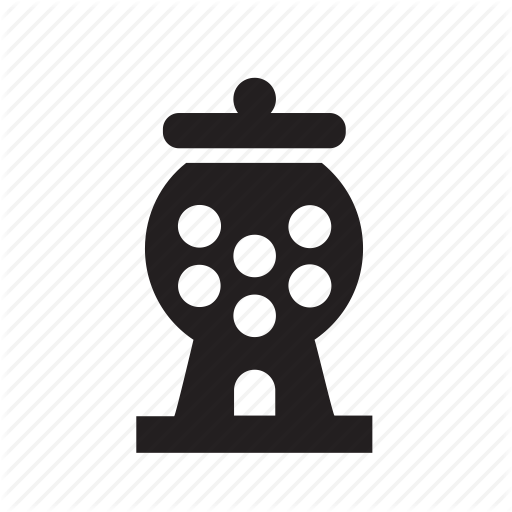 Bubble, Candy, Food, Gum, Gumball, Machine, Sweets Icon