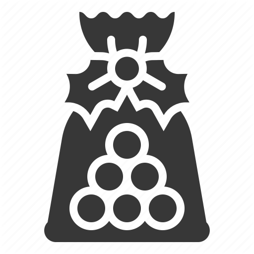 Bubble Gum, Candy, Christmas, Food, Sweets Icon