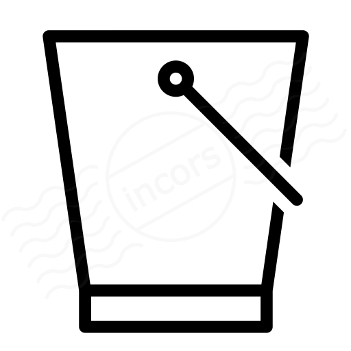 Iconexperience I Collection Bucket Icon
