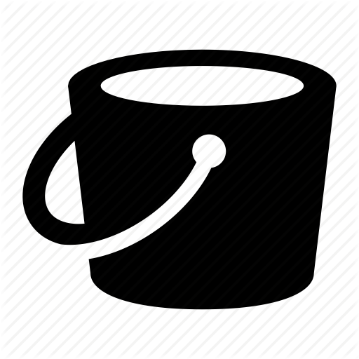 Bucket, Design, Fill, Tool Icon
