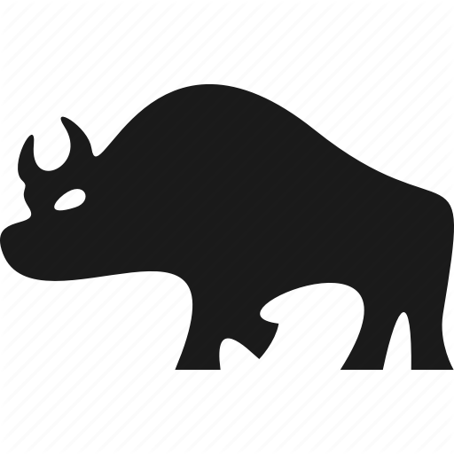 Animal, Bizon, Buffalo, Bull, Wild Icon