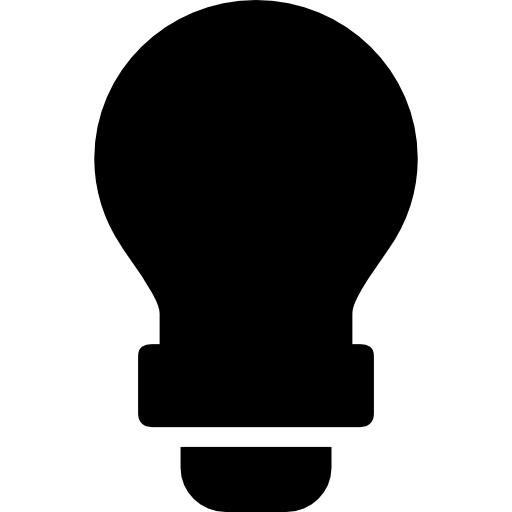 Light Bulb Icon Icons Free Download