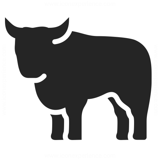 Bull Icon Iconexperience