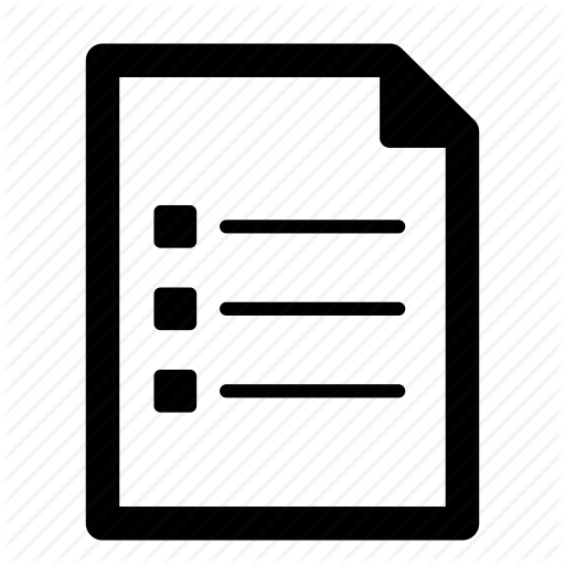 List Icon Transparent Png Clipart Free Download