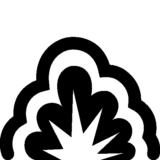 Military Smoke Explosion Icon Windows Iconset