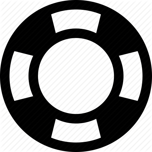 Help, Life Buoy, Support Icon