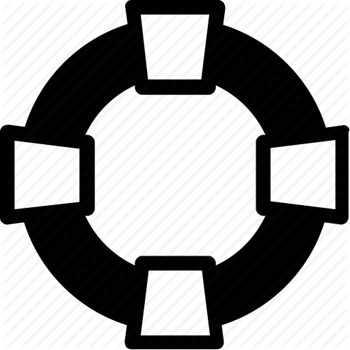 Life Belt, Life Buoy, Life Ring, Safety, Support Icon