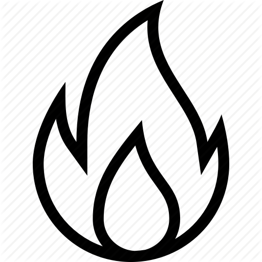 Burning, C Fire, Flame, Hot, Nature, Temperature Icon