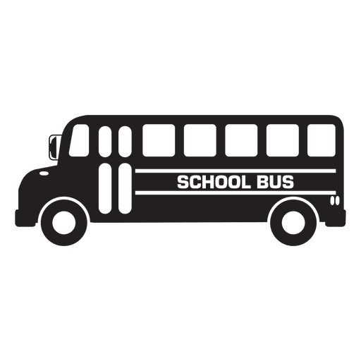 School Bus Graphic Icon