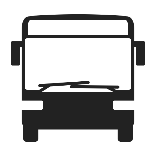 Bus, Car, Front, Renault, Transport, Transportation Icon