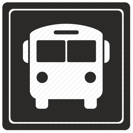 Bus, Station, Transport Icon