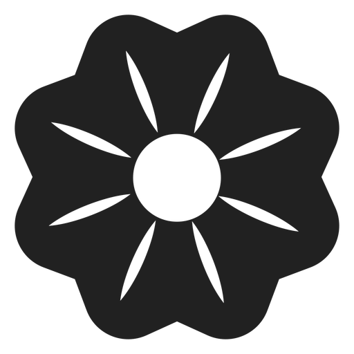 Calico Bush Flower Icon