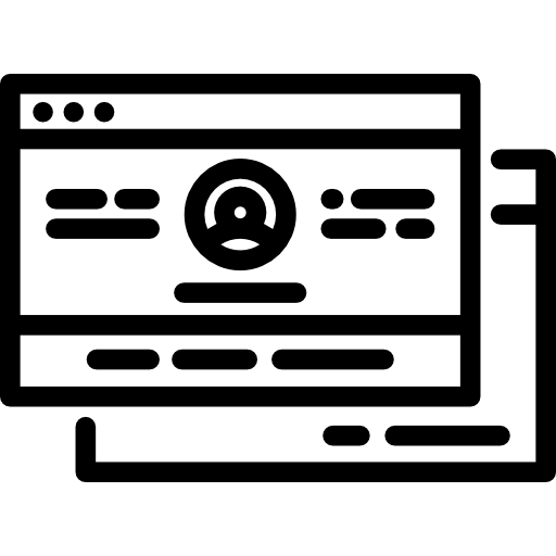 Business Card Icon Graphic Design Freepik