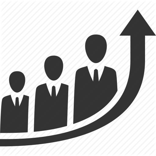 Business Growth, Business Success, Team Icon