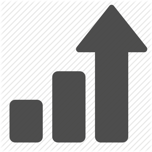 Growth Vector Icon Background Transparent Png Clipart Free