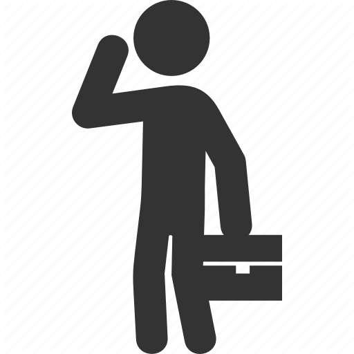 Briefcase, Business, Businessman Icon
