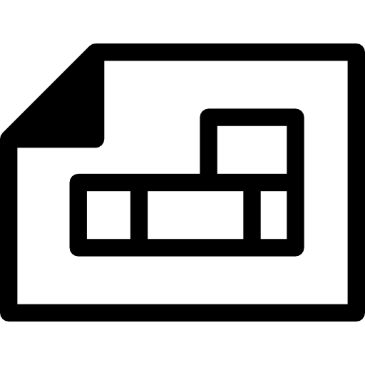 Plan Of A House Icons Free Download