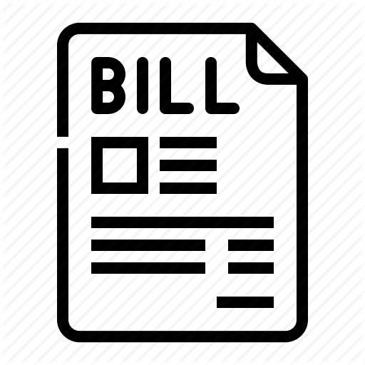 Bill, Document, File, Invoice, Product, Purchase, Receipt Icon