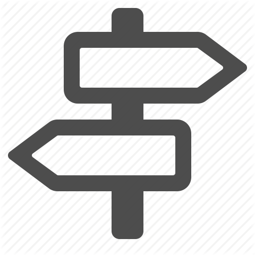 Direction, Road Sign, Sign Icon