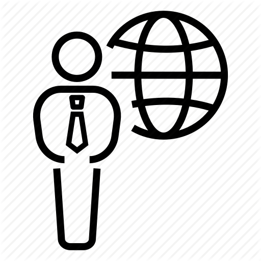 Business Travel, Businessman, Global, International, World Icon