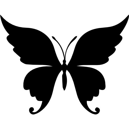 Butterfly Beautiful Shape Free Vector Icons Designed