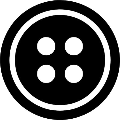 Black Button Icon
