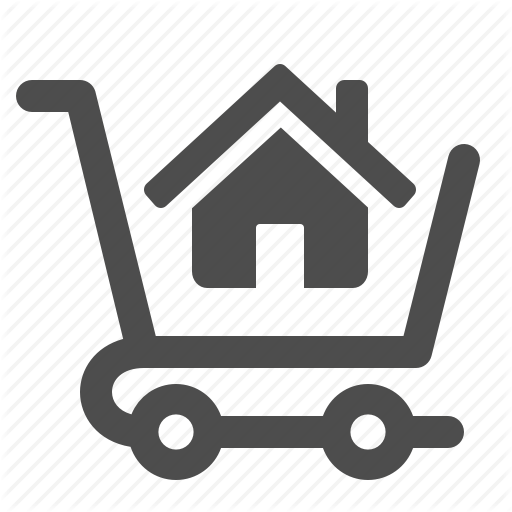 Buy, Home, House, Shopping Cart Icon