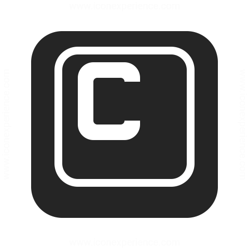 Keyboard Key C Icon Iconexperience