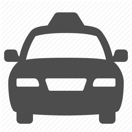Cab, Car, Taxi, Travel Icon