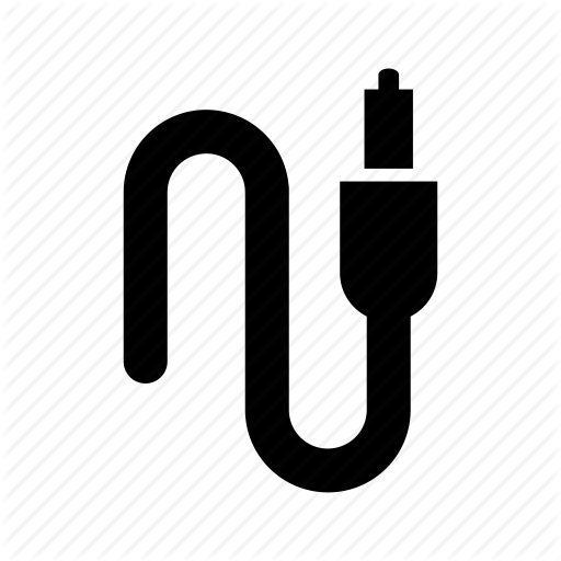 Cable, Jack, Plug, Socket Icon