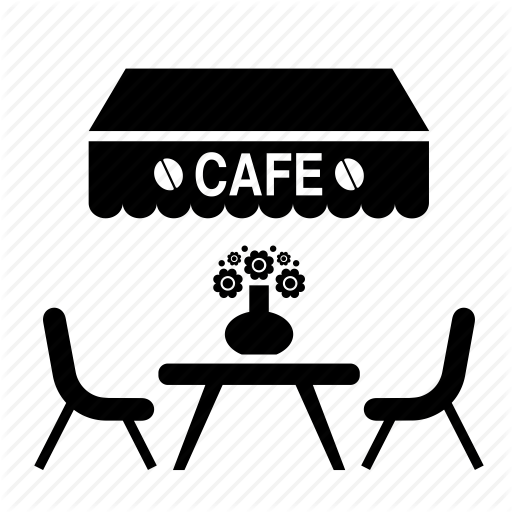 Bar, Cafe, Cafeteria, Coffee, Coffee Shop, Terrace Icon