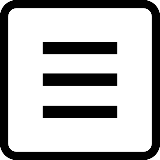 Menu Square Button Icons Free Download