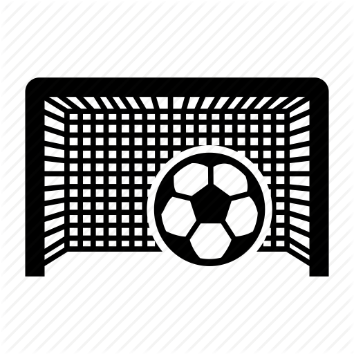 Cage, Goal, Soccer, Soccer Ball, Soccer Goal, Stadium Icon