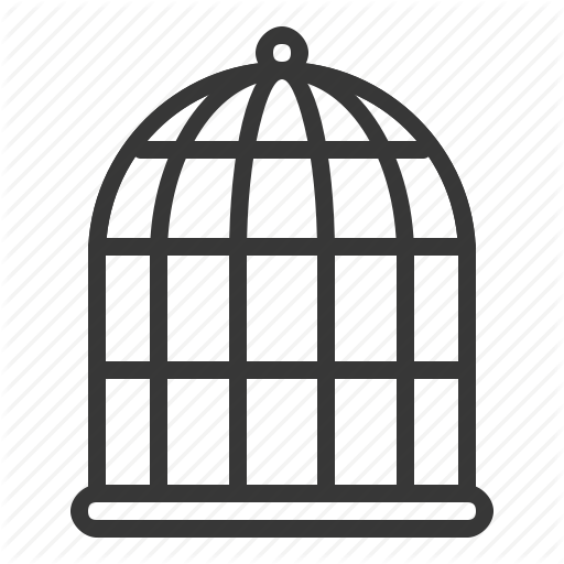 Bird Cage, Cage, Pet, Shop Icon