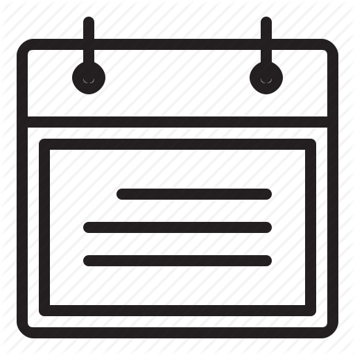 Agenda, Calendar, Event Icon