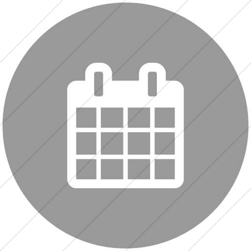 Flat Circle White On Light Gray Bootstrap Font Awesome