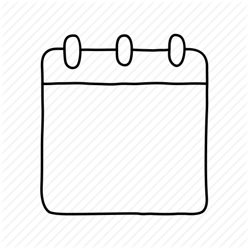 Blank Calendar Icon Transparent Png Clipart Free Download