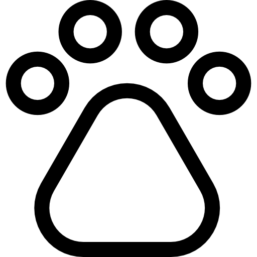 California Icon Paw Bear Print