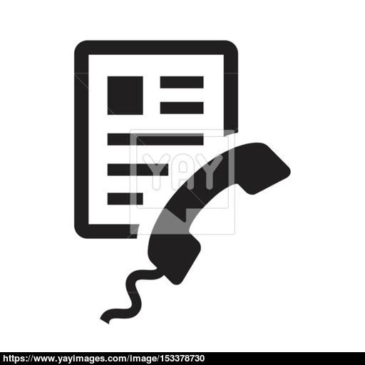 Call Center Vector Icon Vector