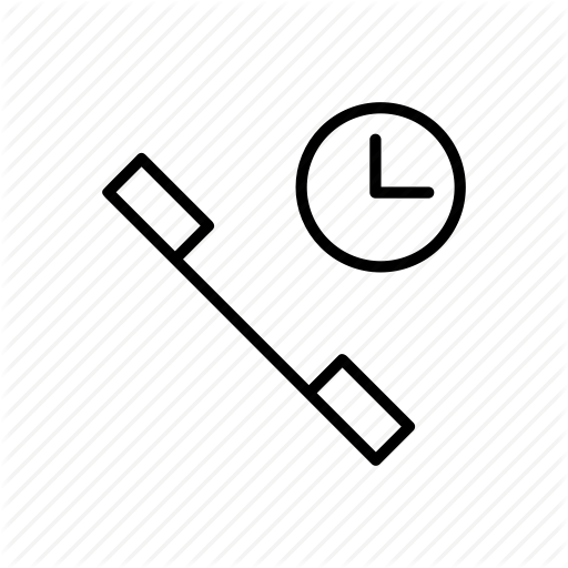 Call Log, History, Phone, Receiver, Schedule, Telephone, Time Icon