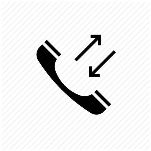 Call, History, In, Log, Out Icon