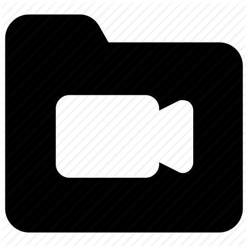 Camera, Folder, Video Icon