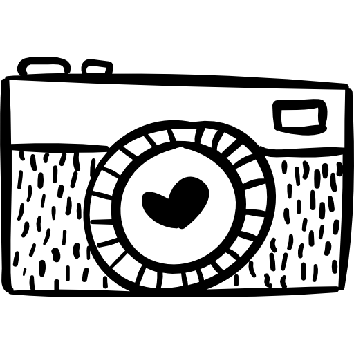 Photo Camera With A Heart