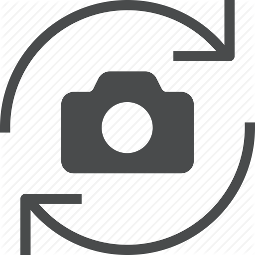 Camera, Rotate Icon