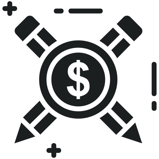 Blog, Management, Dollar, Finance, Pencil, Writing Icon Free