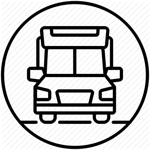 C Camper, Camping, Front, Home, Motorhome, Vacation Icon