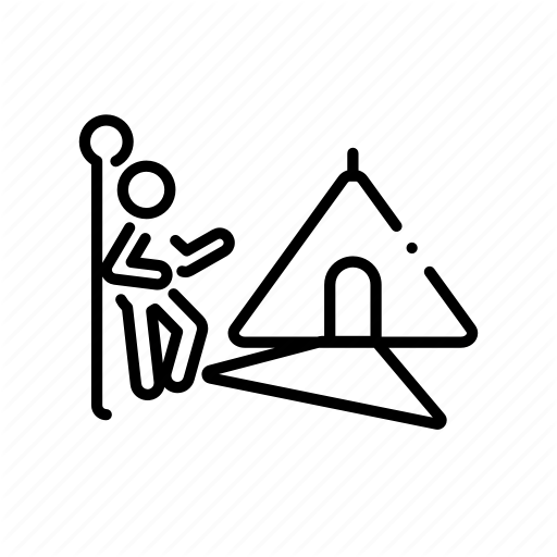 Boot, Camera, C Campfire, Campground, Camping, Tent Icon