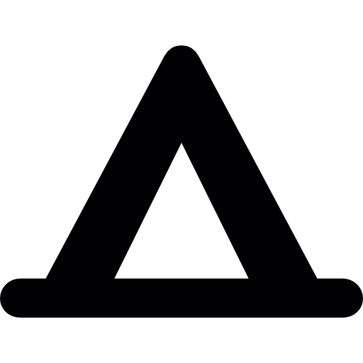 Camping Tent Shape Icons Free Download