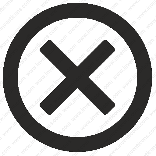 Download Cancel,close,delete,exit,removesvg Icon Inventicons