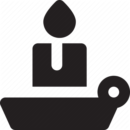 Candle Icon, Canlde, Cold, Snow, Solid, Warm, Winter Icon